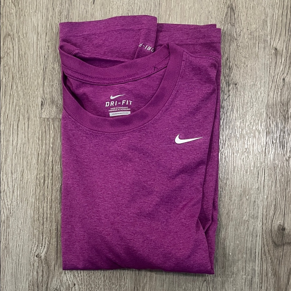 Nike Magenta Dri-FIT Tee